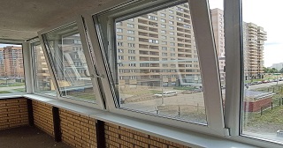 Остекление балкона Саянск цена от 9803 руб. м/п. за 50 часов